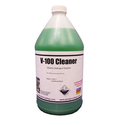 Degrease and Clean Concrete and Other Hard Surfaces with V-100