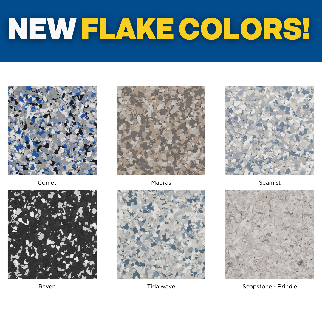 New Stocked Flake Colors!